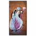 Trademark Fine Art 'Sunday Dance' by Antonio Painting Print on Canvas in White | 47 H x 24 W x 2 D in | Wayfair MA097-C2447GG