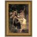 Vault W Artwork Nymphs & Satyr, 1873by William-Adolphe Bouguereau Framed Painting Print Canvas in Green/White | 29.25 H x 22.75 W x 2 D in | Wayfair