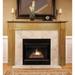 Pearl Mantels The Williamsburg Fireplace Mantel Surround in Brown | 52 H x 64 W x 8 D in | Wayfair 110-48