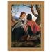 Vault W Artwork Hesperus, 1857 by Sir Joseph Noel Paton Framed Painting Print Canvas in Brown/Green/Red | 36.5 H x 27.5 W x 1 D in | Wayfair P03153