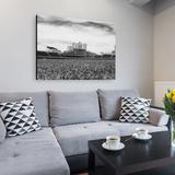 Trademark Fine Art "Wrigley" by Yale Gurney Framed Photographic Print on Wrapped Canvas Metal in Gray | 24 H x 32 W x 2 D in | Wayfair