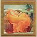 Vault W Artwork Flaming June, 1895 by Lord Frederic Leighton Framed Painting Print Canvas, in Brown/Orange/Red | 42.5 H x 42.5 W x 1 D in | Wayfair