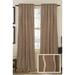 Gracious Living Infinite Burlap Striped Semi-Sheer Rod Pocket Single Curtain Panel in Gray | 96 H in | Wayfair 96 Drape Infinite Mist