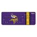 Minnesota Vikings Stripe Wireless Keyboard