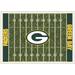 Imperial Green Bay Packers 5'4'' x 7'8'' Home Field Rug