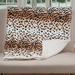 Lavish Home Tiger 50x60 Fleece Throw Blanket - Machine-Washable Reversible Throw - Fluffy Blanket Microfiber/Fleece/Microfiber/Fleece | Wayfair