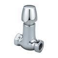 Central Brass Slow Close Straight Stop Push Handle 0.5" Inline Stainless Steel in Gray | 3.4 H x 2.5625 W in | Wayfair 0336-N2-1/2