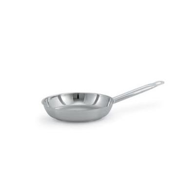Vollrath 12.6-in Stainless Fry Pan with Aluminum Clad Bottom
