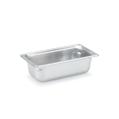 Vollrath Super Pan III, Third Size Pan, Stainless, 8 in Deep, NSF