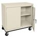 Sandusky Cabinets Transport 2- Shelf Storage Cabinet Stainless Steel in Brown | 36 H x 36 W x 18 D in | Wayfair TA11361830-07