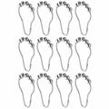 Rebrilliant Denning Shower Curtain Hooks Steel in Gray | 3 H x 1.5 W x 0.25 D in | Wayfair 76571