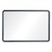 Quartet® Wall Mounted Whiteboard Melamine/Plastic in Black/White | 18 H x 1.38 D in | Wayfair 7551