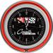 Trademark Global Corvette 12" Wall Clock Glass in Black | 14.5 H x 14.5 W x 3 D in | Wayfair GM1400B-C2-COR