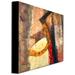 Trademark Fine Art "La Furia" by Joarez Framed Painting Print on Wrapped Canvas Canvas | 24 H x 24 W x 2 D in | Wayfair MA0116-C2424GG