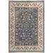 Blue 26 x 0.43 in Indoor Area Rug - Dynamic Rugs Cirro Fisher Wool Grey/Ivory Area Rug Wool | 26 W x 0.43 D in | Wayfair 845546001940