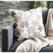 Safavieh Mason Suede Throw Pillow Down/Feather | 22 H x 22 W x 2.5 D in | Wayfair DEC206A-2222-SET2