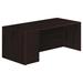 HON 10700 Series Executive Desk Wood in Brown | 29.5 H x 72 W x 36 D in | Wayfair H10788L.NN