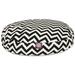 Majestic Pet Products Zig Zag Pet Pillow Polyester in Black | 4 H x 30 W x 30 D in | Wayfair 78899550626