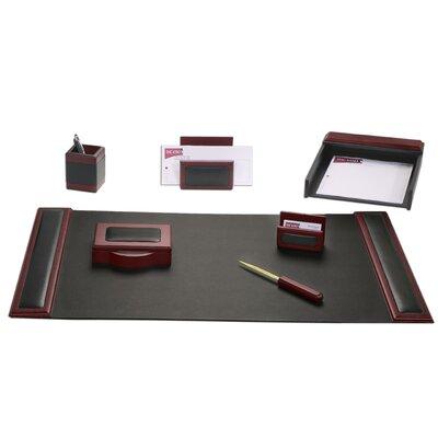 Dacasso 7 Piece Desk Set Leather | 34 W in | Wayfa...
