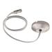 WAC Lighting Low Voltage Monorail Flexible Suspension Power Feed Cable Metal in Gray | 48 H in | Wayfair LM-PCS48-BN