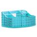 Gedy by Nameeks Glady Cosmetic Organizer, Wood in Green/Blue | 2.95 H x 7.28 W x 4.13 D in | Wayfair Gedy GL00-92