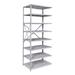 Hallowell MedSafe Antimicrobial Knock-Down Hi-Tech 8 Shelf Shelving Unit Starter Wire/Metal in White | 87 H x 36 W x 12 D in | Wayfair