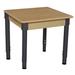 Wood Designs Adjustable Height Square Activity Table Wood in Brown | 30 H x 24 W in | Wayfair 824A1826