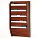 Wooden Mallet Five Pocket Legal Size File Holder Wood in Brown | 36 H x 17 W x 3.75 D in | Wayfair CH17-5LO