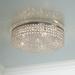 Vienna Full Spectrum Velie 16" Flush Mount Crystal Ceiling Light