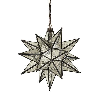 Moravian Star Pendant - Mercury Glass - Ballard Designs