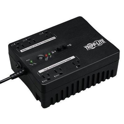 Tripp Lite ECO350UPS 350VA 180W UPS Eco Green Battery Back Up Compact 120V USB RJ11, 6 Outlets