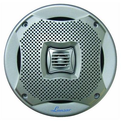 Lanzar 5.25" 2-Way Marine Speakers 400W Silver - AQ5CXS