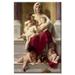 Buyenlarge 'Charity' by William-Adolphe Bouguereau Painting Print on Wrapped Canvas in Brown/Red | 24 H x 16 W x 1.5 D in | Wayfair 61516-LC1624