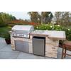 Bull Outdoor Products Brahma 5-Burner Built-In Convertible Gas Grill Stainless Steel in White | 21.25 H x 39.75 W x 24.25 D in | Wayfair 57569