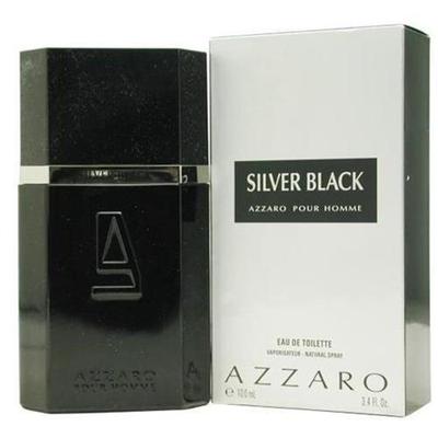Azzaro Silver Black by Loris Azzaro for Men - 3.4 oz Eau de Toilette
