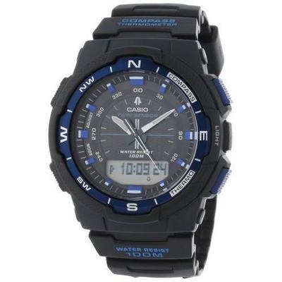 Casio Twin Sensor World Time Analog & Digital Compass & Chronograph Watch - SGW500H-2BV - Men