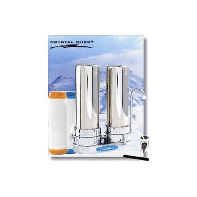 Crystal Quest Arsenic 7 Stage Stainless Steel Countertop Filter