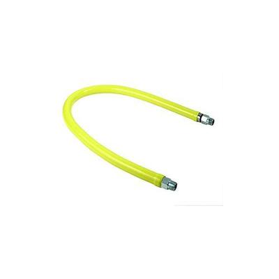 T&S Brass HG-2C-48S Safe-T-Link Gas Hose SwiveLink 1/2 NPT x 48 L