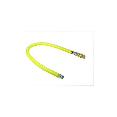T&S Brass HG-4E-24 Safe-T-Link Gas Hose Quick Disconnect to FreeSpin 1 NPT x 24L