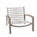 Tropitone South Beach EZ Span™ Patio Chair in Gray/Brown | 22.5 H x 26.5 W x 28.5 D in | Wayfair 230513RB_MOA_SNO