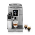 De'Longhi ECAM 23.466.S Perfetto Kaffeevollautomat mit LatteCrema Milchsystem, Cappuccino und Espresso auf Knopfdruck, Digitaldisplay mit Klartext, 2TassenFunktion, großer 1,8 l Wassertank, silber