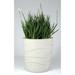 Allied Molded Products Wave Composite Pot Planter Composite in Gray | 26 H x 25 W x 25 D in | Wayfair 1W-2526-PD-31