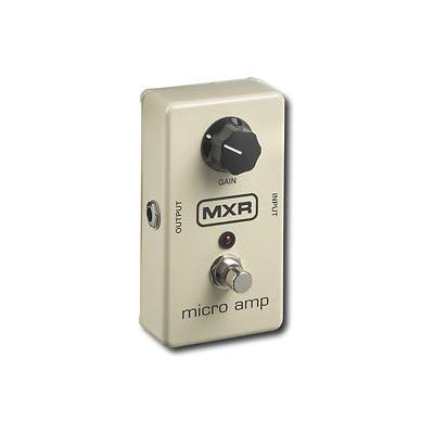 Dunlop Micro Amp Boost Pedal for Most Electric Guitars - White - M133