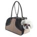 Petote Classic Roxy Pet Carrier Polyester in Brown | 9 H x 6.75 W x 16 D in | Wayfair Roxy - Tan- Small