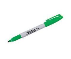 Sharpie Permanent Marker - Green Ink