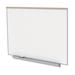 Ghent Wall Mounted Magnetic Whiteboard Porcelain/Metal/Steel in Gray/White | 48 H x 96 W x 0.63 D in | Wayfair A2M48-M