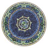 KNF Lake Como Mosaic Table Collection - Round Bistro Table, Black, 36" dia. - Frontgate