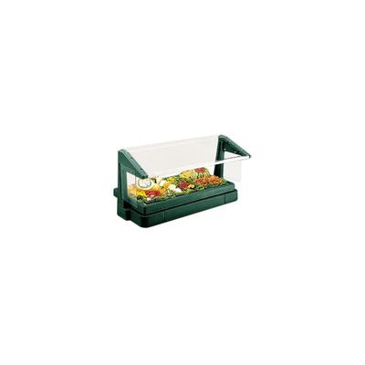 Cambro 6" Tabletop Salad Bar With Sneeze Guard (BBR720519) - Green