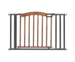 Summer Infant Decorative Wood and Metal 32 in. Pressure Mounted Gate 27070