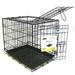 YML Double Door Heavy Duty Pet Crate Metal in Black | 20 H x 17 W x 24 D in | Wayfair DSA24